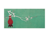 Hsi-Tsun Chang - Plum Blossom in the Vase Digitálně vytištěná reprodukce Hsi-Tsun Chang - Plum Blossom in the Vase Digitálně vytištěná reprodukce