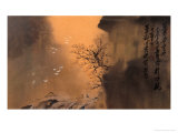 Huachazc Lee - Autumn of Mt.Huang - Giclee Baskı Huachazc Lee - Autumn of Mt.Huang - Giclee Baskı