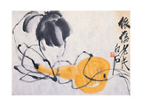 Calabaza Lámina giclée por Baishi Qi Calabaza Lámina giclée por Baishi Qi