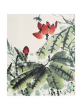 Lotus Series 21 Lámina giclée por Yunyue Zhu Lotus Series 21 Lámina giclée por Yunyue Zhu