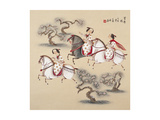 Spring Outing Giclee Print by Zhenhua Wang