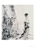 Poet by Weeds Reproduction procédé giclée par Shuli Wang