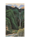 Tranquil Life in Mountains Lámina giclée por Chingkuen Chen