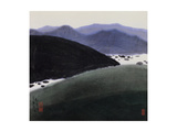 Hills Lámina giclée por Chingkuen Chen
