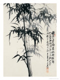 Musta bambu Giclee-vedos tekijänä Huachazc Lee