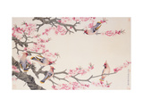 Singing Birds in Spring Reproduction procédé giclée par Hsi-Tsun Chang