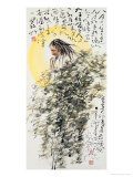 God of Poetry Giclee Print by Deng Jiafu