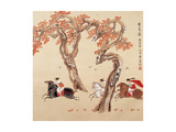 Women on Horses reproduction procédé giclée par Zhenhua Wang