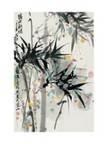 Bamboo in Mist Lámina giclée por Wanqi Zhang Bamboo in Mist Lámina giclée por Wanqi Zhang