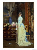 Indecision Giclee-trykk av Charles Baugniet