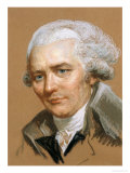 Portrait of Pierre Choderlos De Laclos (1741-1803), Officer and French Writer reproduction procédé giclée par Joseph Ducreux