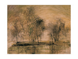 Willows in Morning Wind Giclée-Druck von Wanqi Zhang