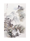 Willows beside the River Lámina giclée por Yongsun Huang