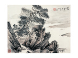 Winds in Pine Woods Lámina giclée por Yongsun Huang