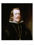 Philip IV (1605-65) of Spain, circa 1656 Giclee Print by Diego Velázquez Philip IV (1605-65) of Spain, circa 1656 Giclee Print by Diego Velázquez