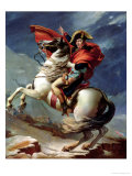 Napoleon Crossing the St. Bernard Pass, c.1801 Giclee Print by Jacques-Louis David