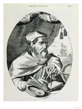 Amerigo Vespucci (1454-1512) from "The Narrative and Critical History of America" Giclee Print