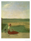 Harvesting in Summer, 1820s Giclee Print by Aleksei Gavrilovich Venetsianov