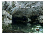 The Grotto of the Loue, 1864 Giclee Print by Gustave Courbet
