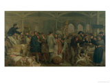 Billingsgate Fish Market Giclee Print by George Elgar Hicks
