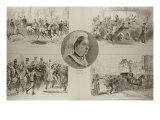 Illustrations of Attacks on Queen Victoria, from "The Illustrated London News," 11th March 1882 Giclee Print