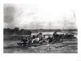 The Discovery of the Mississippi by De Soto, May 21st 1541 Giclee Print