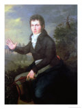 Ludvig van Beethoven (1770-1827), 1804  Lámina giclée por Willibrord Joseph Mahler