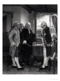 The Peace Conference on Staten Island, Interview Between Lord Howe and the Committee of Congress Giclee Print by Alonzo Chappel