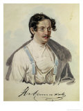 Portrait of Ivan Annenkov (1802-78) in Peter Prison, 1836 Giclee Print by Nikolai Alexandrovich Bestuzhev