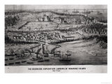 The Burnside Expedition Landing at Roanoke Island, February 7th 1862 Giclee Print by A. J. Richards The Burnside Expedition Landing at Roanoke Island, February 7th 1862 Giclee Print by A. J. Richards