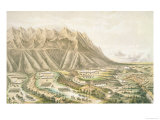 Battle of Buena Vista, View of the Battle Ground and Battle of "The Angostura" Giclee Print by T. Palmer