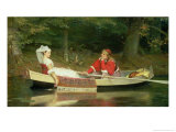 With the River, 1869 Giclee Print by Philip Hermogenes Calderon