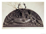 The Nymph of Fontainebleau, 1542 (bronze) Lámina giclée por Benvenuto Cellini