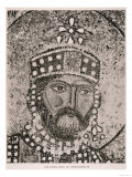 Head of Emperor Constantine IX Monomachos (r.1042-55) from the Zoe panel Lámina giclée Head of Emperor Constantine IX Monomachos (r.1042-55) from the Zoe panel Lámina giclée