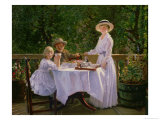 Summer Afternoon Tea Giclee Print by Thomas Barrett