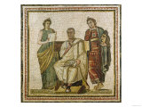 Virgil (70-19 BC) and the Muses, from Sousse (Hadrumetum) Giclee Print