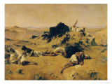 The Land of Thirst, circa 1869 Reproduction procédé giclée par Eugene Fromentin