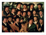 Group Portrait of the Shooting Company of Amsterdam, 1532 reproduction procédé giclée par Dirk Jacobsz