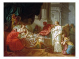 Antiochus and Stratonice, 1774 Giclee Print by Jacques-Louis David