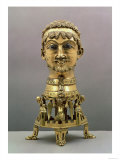 Reliquary Bust of Frederick I (circa 1123-1190), German, Made in Aachen, 1155-71 (Gilded Bronze) Giclee Print Reliquary Bust of Frederick I (circa 1123-1190), German, Made in Aachen, 1155-71 (Gilded Bronze) Giclee Print