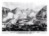 Battle of Sacramento: Terrific Charge of the Mexican Lancers, February 28th 1847 Giclee Print by R. Telfer