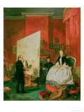 Frith in His Studio Giclee Print by John Ballantyne