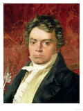 Portrait of Ludwig Van Beethoven (1770-1827) Giclee Print