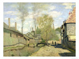 The Stream of Robec at Rouen, 1872 Giclee Print by Claude Monet