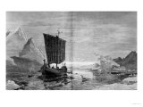 The Discovery of Greenland, from "Harper's Weekly," Vol. 19 P.780-81, 1875 Giclee Print