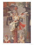 The Triumph of Isabella in the Ommeganck in Brussels on 31st May 1615 Giclée-Druck von Denys van Alsloot
