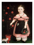 Little Girl in Lavender reproduction procédé giclée par John Bradley