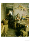 In the Mask Studio, 1897 reproduction procédé giclée par Abram Efimovich Arkhipov
