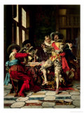 Les Chanteurs Giclee Print by Adolphe Alexandre Lesrel