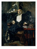 Portrait of S. Mamontov, the Founder of the First Private Opera, 1897 Impressão giclée por Mikhail Aleksandrovich Vrubel Portrait of S. Mamontov, the Founder of the First Private Opera, 1897 Impressão giclée por Mikhail Aleksandrovich Vrubel